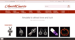 Desktop Screenshot of amorysuerte.com